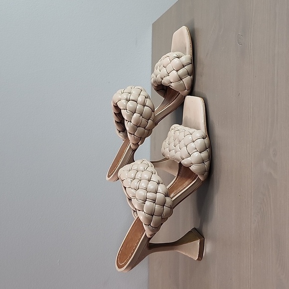 L'INTERVALLE Cream Braided Sandals - Picture 5 of 14